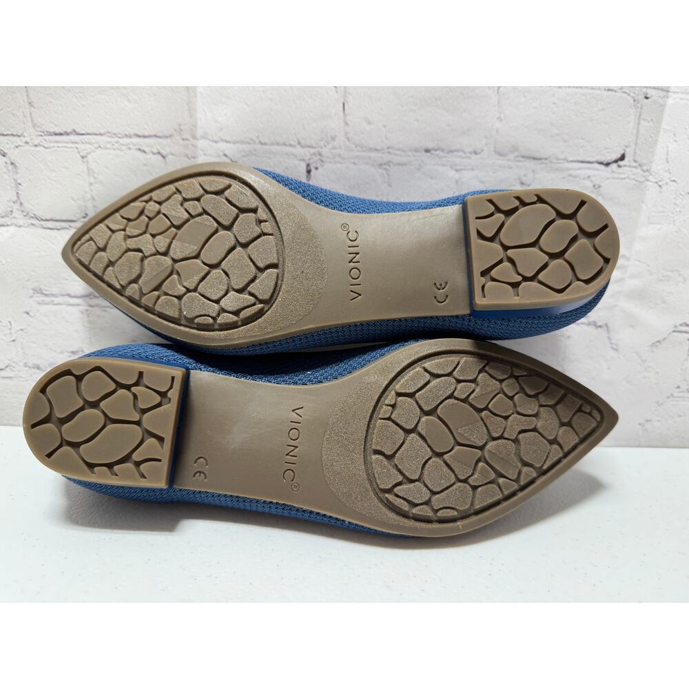 Vionic Dahlia Knit Pointed Toe Ballet Flats Women's Size 7 - Picture 7 of 8